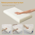 Memory Foam Cervical Support Sleep Improvement Pillow