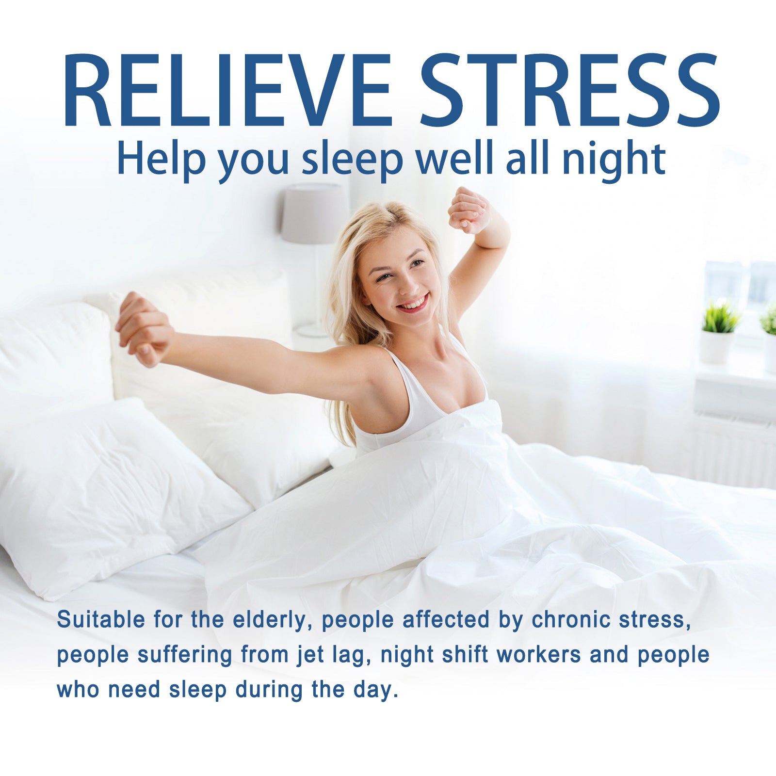 Sleep Stickers Care Sleep Relax Body And Mind Relieve Stress