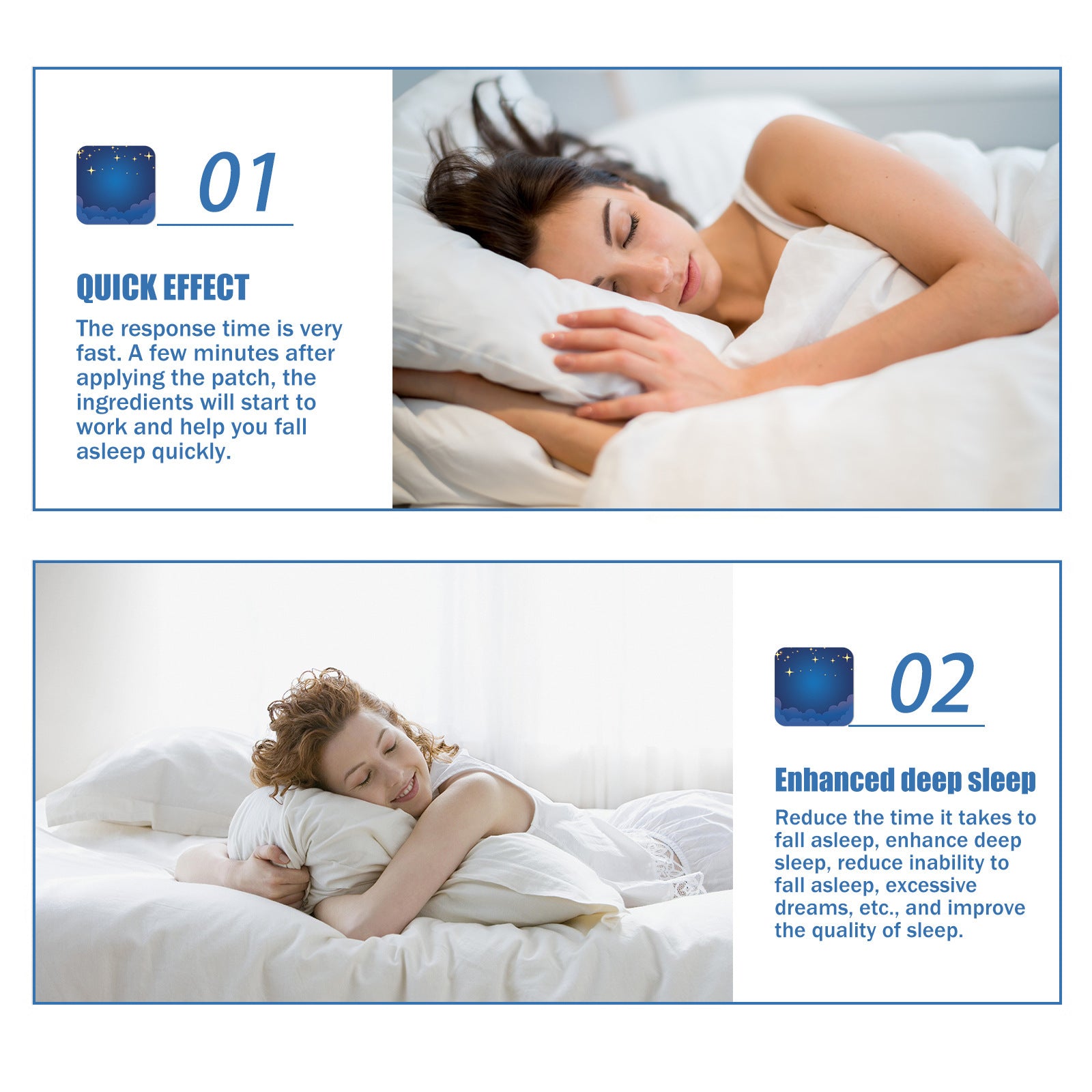 Sleep Stickers Care Sleep Relax Body And Mind Relieve Stress