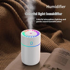 Magic Light Humidifier Heavy Fog Desktop Air Hydrating Atomization Car Humidifier