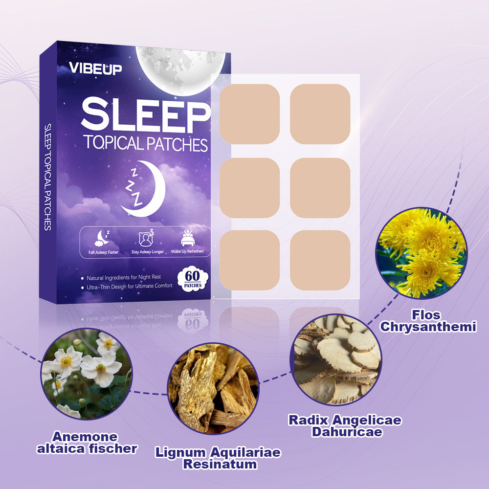 Sleep Patches Create A Sleep-inducing Environment